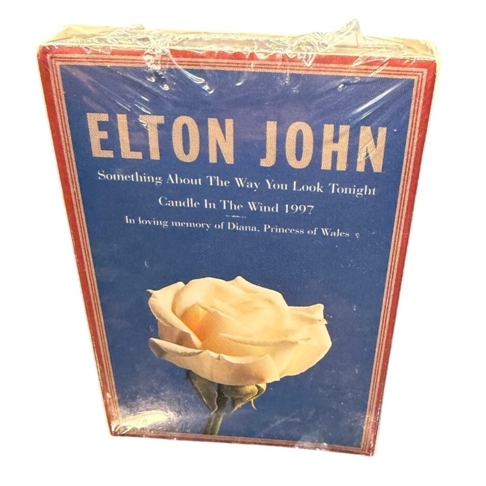 Elton John Candle In The Wind 1997 Cassette Single Sealed Princess Diana Tribute